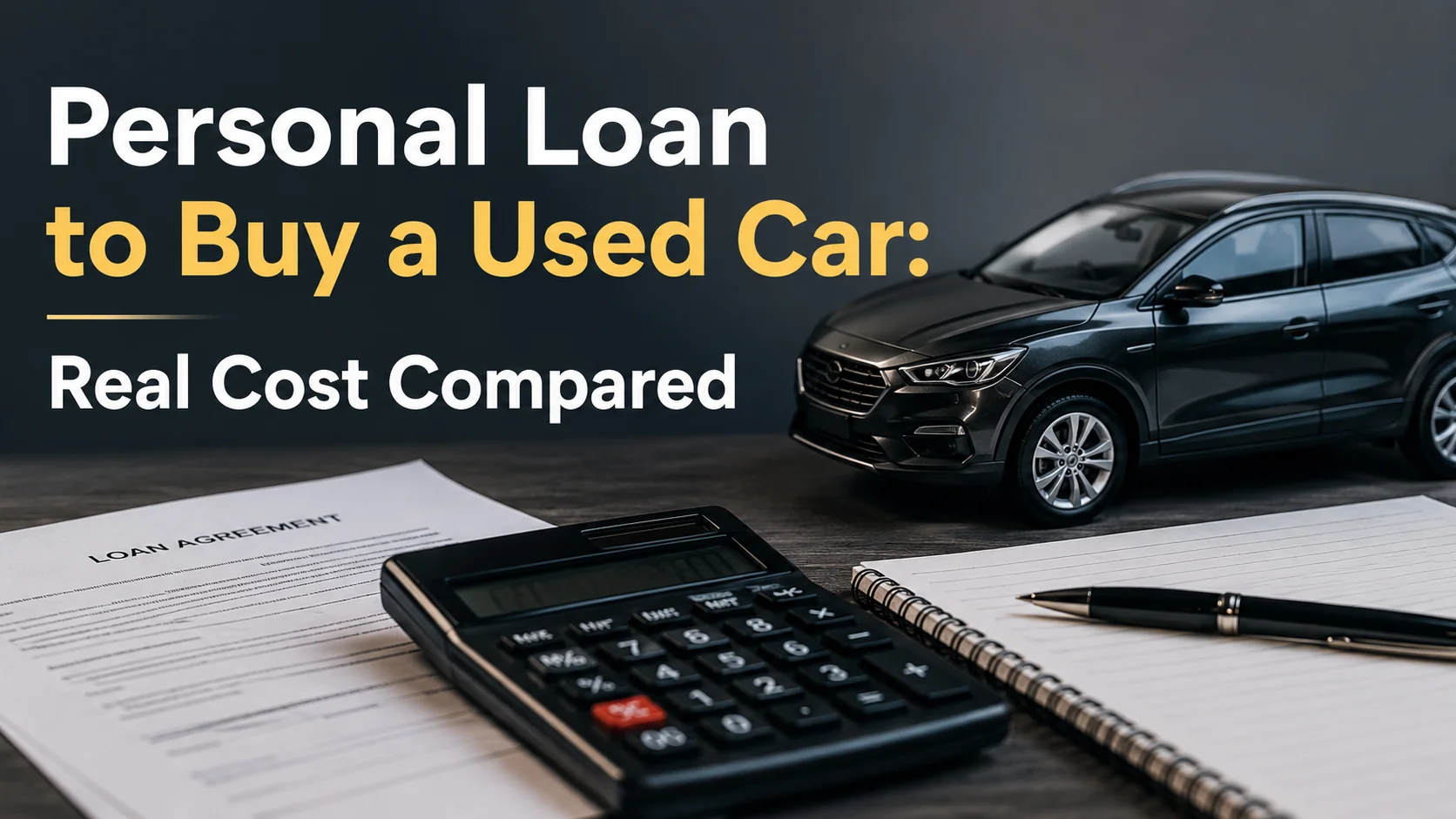 Personal Loan to Buy a Used Car: Real Cost Compared